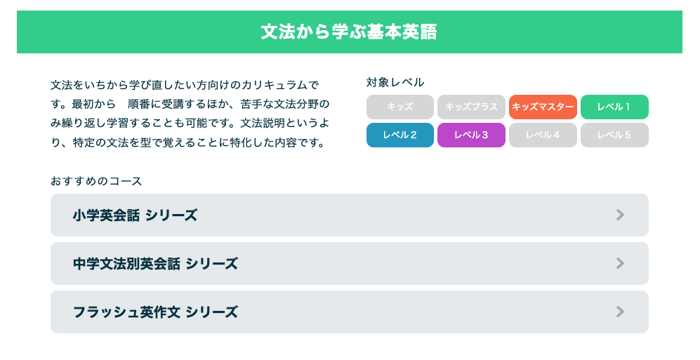 文法の教材